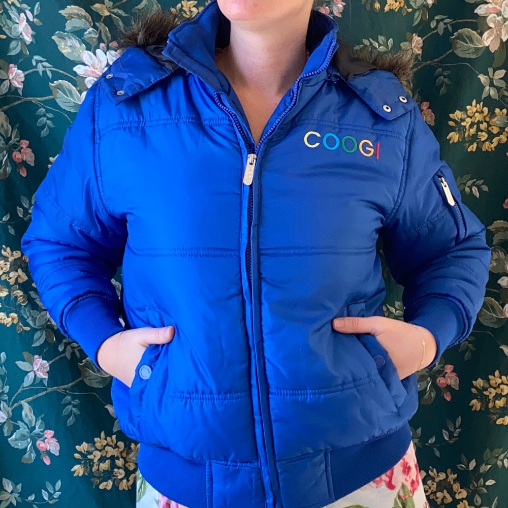 Royal Blue Ski Coat